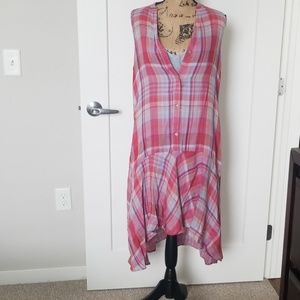 Plaid summer dress